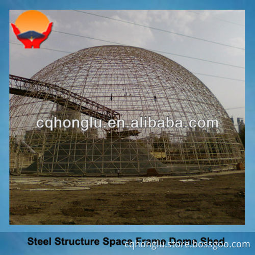 China Honglu Space Frame Steel Dome Structure